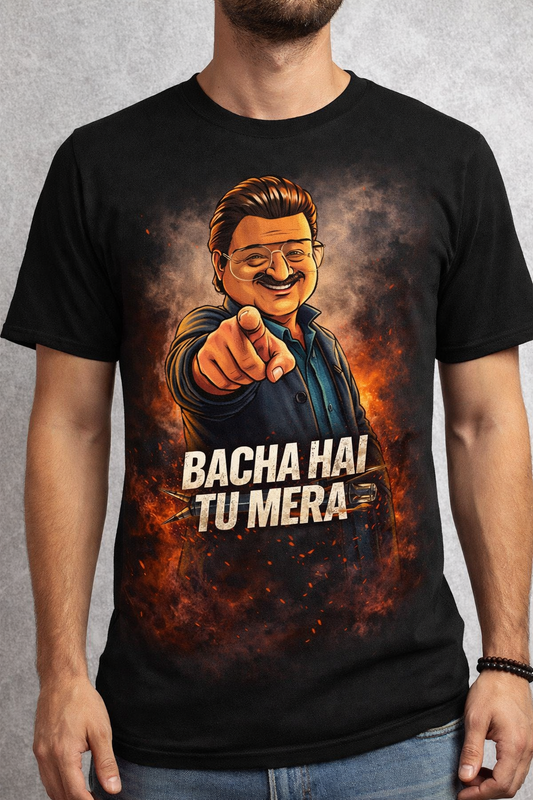 BACHA HAI TU MERA 😈 Oversized T-Shirt | Dhurandhar Streetwear Edition